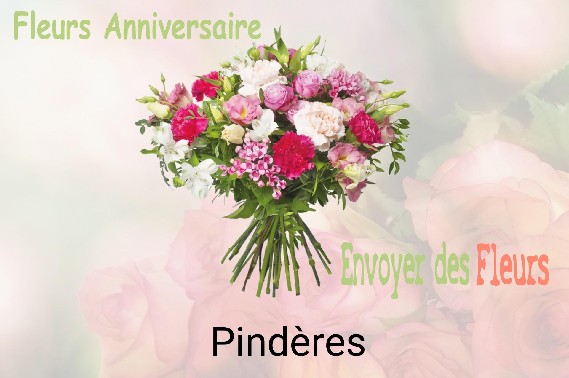 Bouquet de fleurs d’anniversaire livré à Pindères