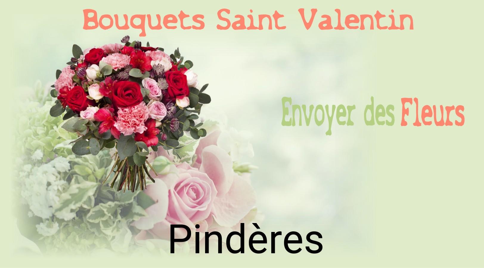 Roses de Saint-Valentin livrées à Pindères